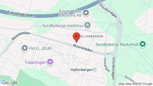 Apartments for rent i Sundbyberg - kort over placeringen