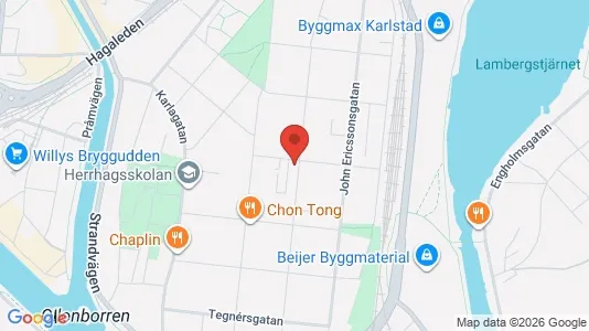 Apartments for rent i Karlstad - kort over placeringen