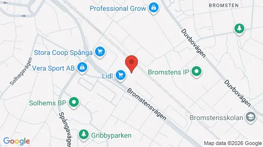 Apartments for rent i Östersund - kort over placeringen