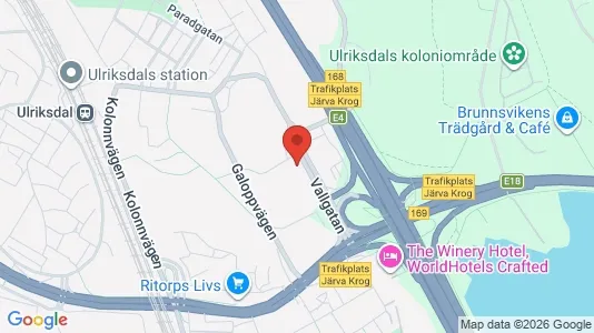 Apartments for rent i Solna - kort over placeringen