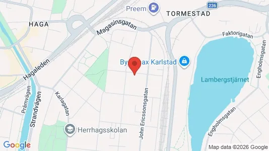 Apartments for rent i Karlstad - kort over placeringen