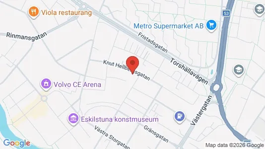 Apartments for rent i Eskilstuna - kort over placeringen