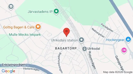 Apartments for rent i Solna - kort over placeringen