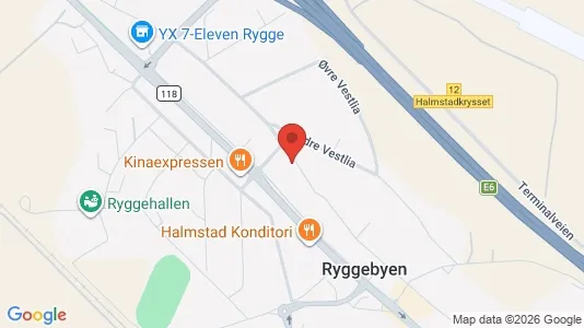 Apartments for rent i Rygge - kort over placeringen
