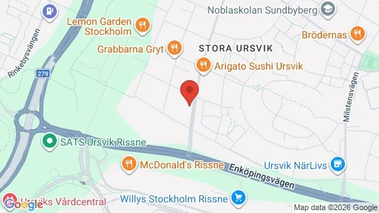 Apartments for rent i Sundbyberg - kort over placeringen