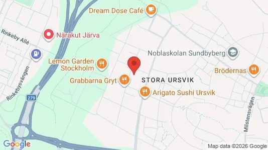 Apartments for rent i Sundbyberg - kort over placeringen