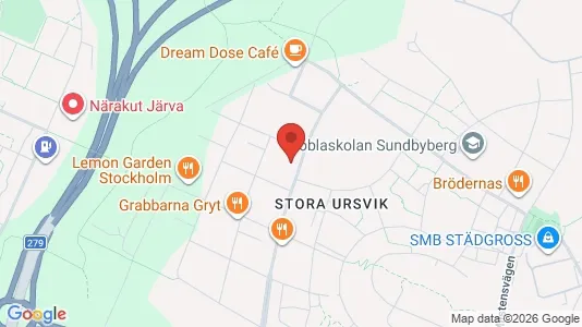 Apartments for rent i Sundbyberg - kort over placeringen