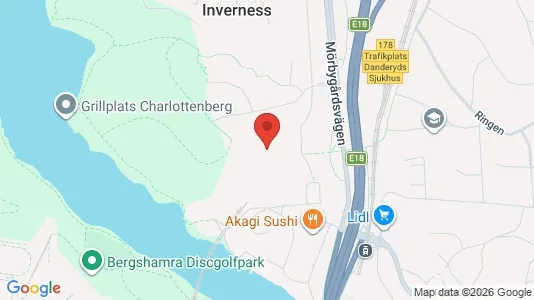 Apartments for rent i Danderyd - kort over placeringen
