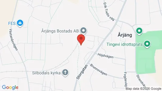 Apartments for rent i Årjäng - kort over placeringen