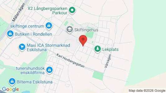 Apartments for rent i Eskilstuna - kort over placeringen
