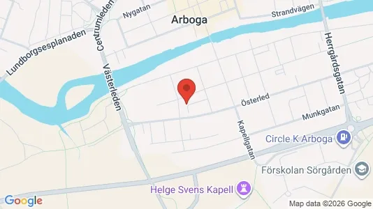 Apartments for rent i Arboga - kort over placeringen