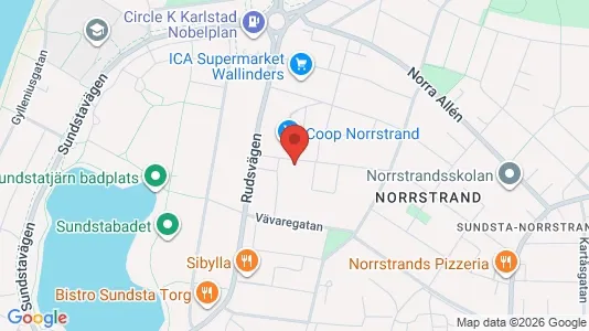 Apartments for rent i Karlstad - kort over placeringen