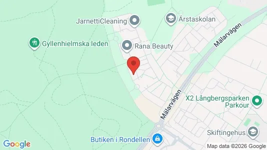 Apartments for rent i Eskilstuna - kort over placeringen