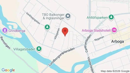 Apartments for rent i Arboga - kort over placeringen