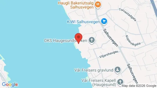 Apartments for rent i Haugesund - kort over placeringen