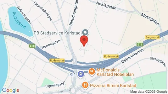 Apartments for rent i Karlstad - kort over placeringen