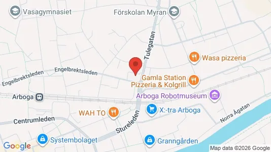 Apartments for rent i Arboga - kort over placeringen