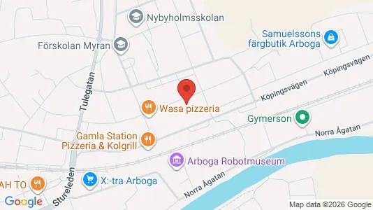 Apartments for rent i Arboga - kort over placeringen