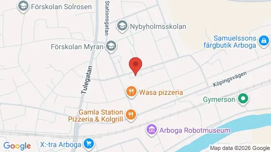 Apartments for rent i Arboga - kort over placeringen