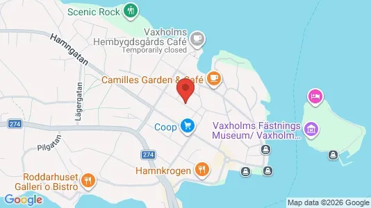 Apartments for rent i Vaxholm - kort over placeringen
