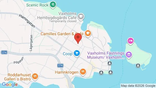 Apartments for rent i Vaxholm - kort over placeringen