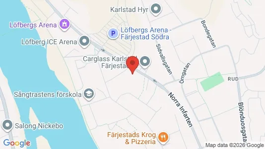Apartments for rent i Karlstad - kort over placeringen