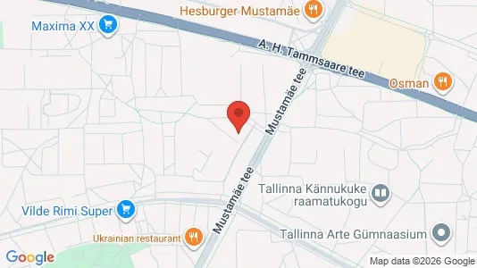 Apartments for rent i Tallinn Kesklinna - kort over placeringen