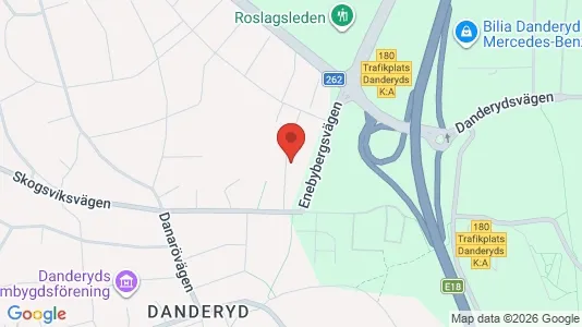 Apartments for rent i Danderyd - kort over placeringen
