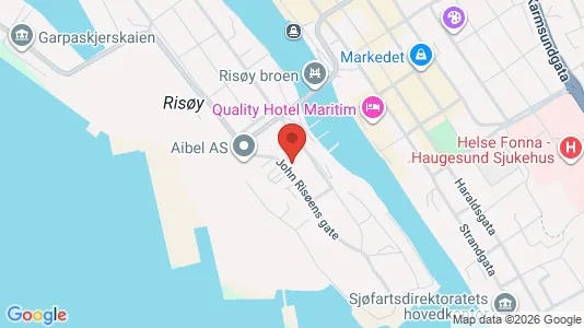 Apartments for rent i Haugesund - kort over placeringen