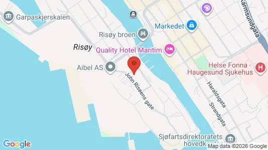 Apartments for rent i Haugesund - kort over placeringen