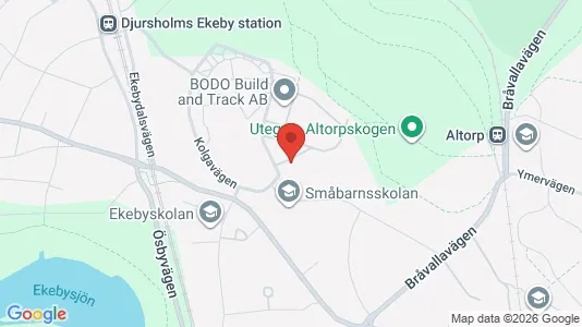 Apartments for rent i Danderyd - kort over placeringen