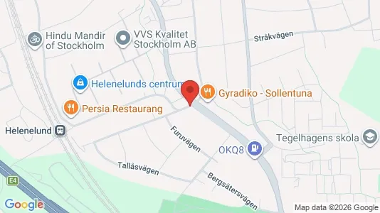 Apartments for rent i Sollentuna - kort over placeringen