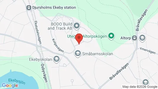 Apartments for rent i Danderyd - kort over placeringen