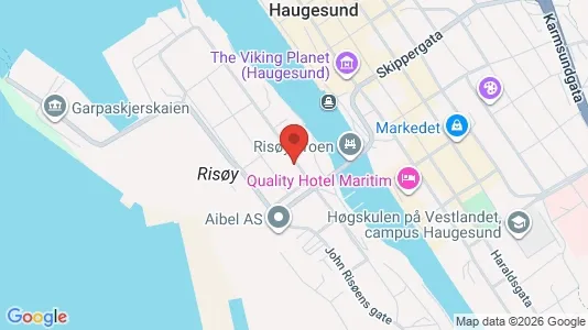 Apartments for rent i Haugesund - kort over placeringen