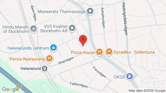 Apartments for rent i Sollentuna - kort over placeringen