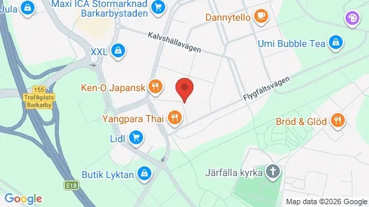 Apartments for rent i Järfälla - kort over placeringen