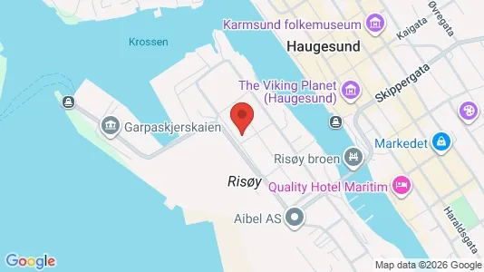 Apartments for rent i Haugesund - kort over placeringen