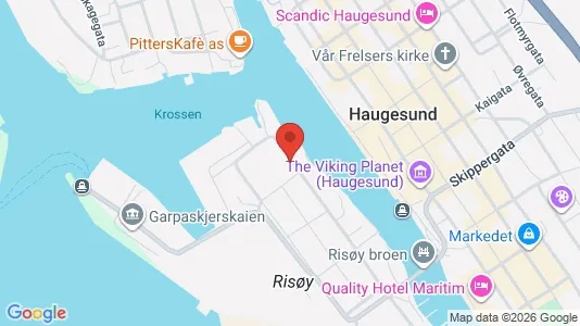 Apartments for rent i Haugesund - kort over placeringen