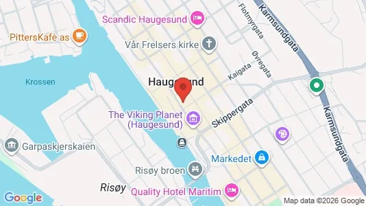 Apartments for rent i Haugesund - kort over placeringen