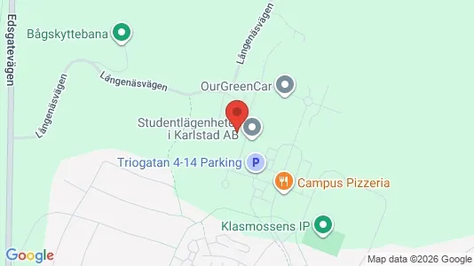 Apartments for rent i Karlstad - kort over placeringen