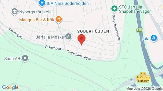 Apartments for rent i Järfälla - kort over placeringen