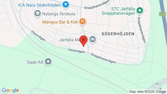 Apartments for rent i Järfälla - kort over placeringen