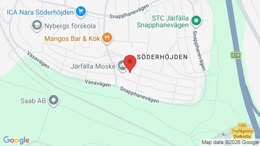 Apartments for rent i Järfälla - kort over placeringen