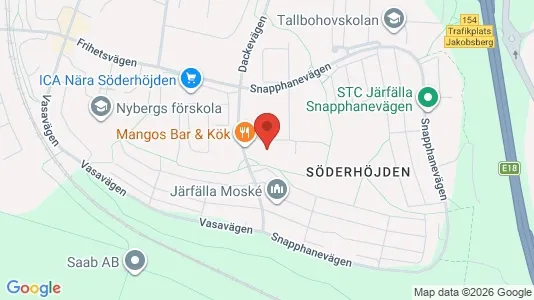 Apartments for rent i Järfälla - kort over placeringen