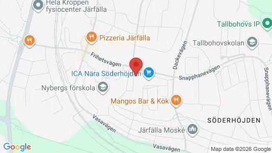 Apartments for rent i Järfälla - kort over placeringen