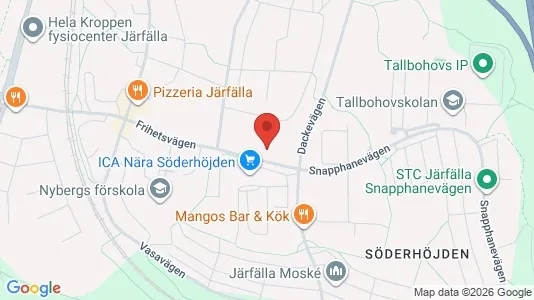Apartments for rent i Järfälla - kort over placeringen