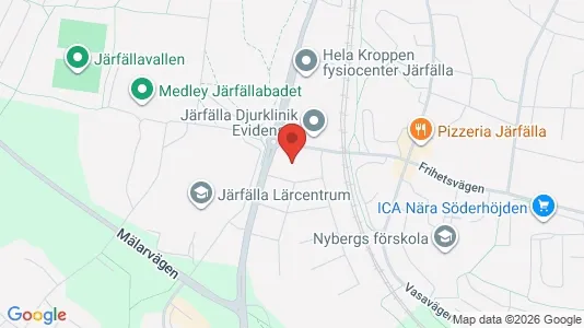 Apartments for rent i Järfälla - kort over placeringen