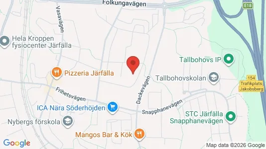 Apartments for rent i Järfälla - kort over placeringen