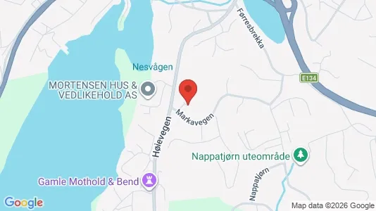 Apartments for rent i Tysvær - kort over placeringen