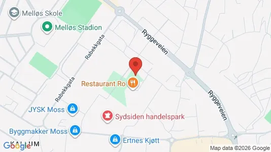 Apartments for rent i Moss - kort over placeringen
